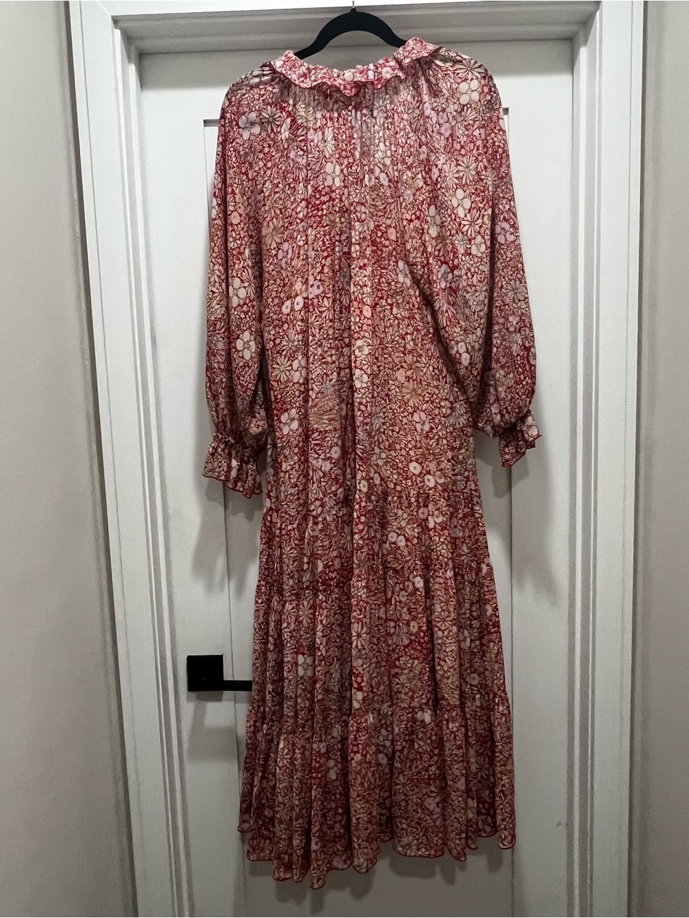 Free People Feeling Groovy Maxi in Red - size Medium - Picture 7 of 7